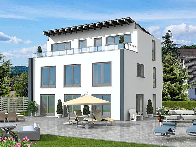 Pultdachhaus Trend-Line 48