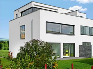 Fertighaus Schönbuch von Keitel-Haus, Cubushaus Außenansicht 3