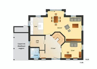 Schönhagen Grundriss
