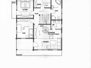 Fertighaus Schongau von TIROLIA Ausbauhaus ab 129283€, Blockhaus Grundriss 1