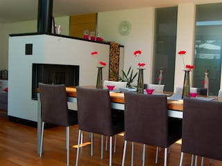 Fertighaus Schubert von Holzhaus Roßkopf Schlüsselfertig ab 284500€, Satteldach-Klassiker Innenansicht 4