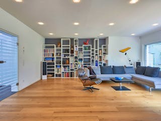 Fertighaus Haus Schulz von Fertighaus WEISS Schlüsselfertig ab 705412€, Pultdachhaus Innenansicht 6
