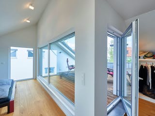 Fertighaus Haus Schulz von Fertighaus WEISS Schlüsselfertig ab 663680€, Pultdachhaus Innenansicht 7