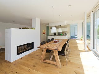 Fertighaus Haus 10 von Detmolder Fachwerkhaus Schlüsselfertig ab 440000€, Satteldach-Klassiker Innenansicht 3