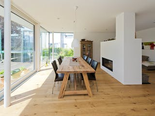 Fertighaus Haus 10 von Detmolder Fachwerkhaus Schlüsselfertig ab 440000€, Satteldach-Klassiker Innenansicht 4