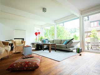 Fertighaus Holzskelettbau mit freistehendem Carport von Detmolder Fachwerkhaus Schlüsselfertig ab 390000€, Innenansicht 1