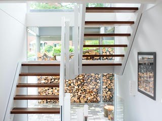 Fertighaus Holzskelettbau mit freistehendem Carport von Detmolder Fachwerkhaus Schlüsselfertig ab 390000€, Innenansicht 2