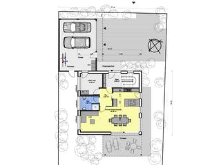 Fertighaus Haus 7 von Detmolder Fachwerkhaus Ausbauhaus ab 290000€, Stadtvilla Grundriss 1