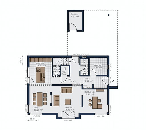 Schwabenhaus - Selection E-169 E6 Floorplan 1
