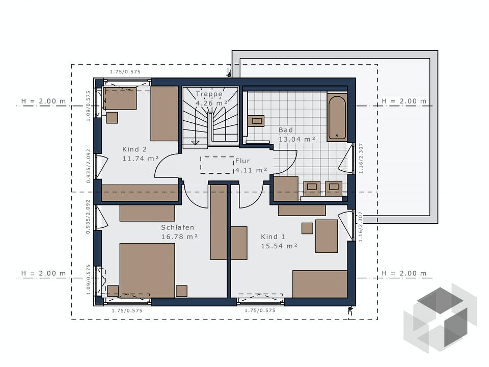 Sensation-E-132 E4 von Schwabenhaus Grundriss