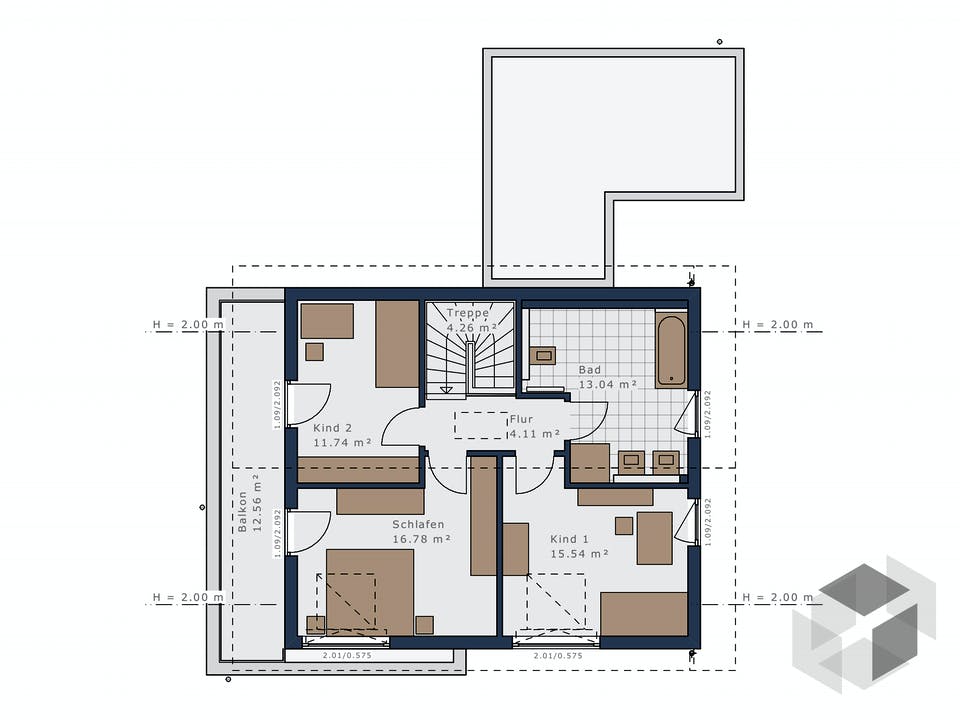 Sensation-E-132 E6 von Schwabenhaus Grundriss