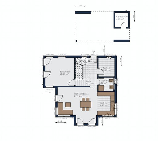Schwabenhaus - Sensation-E133 E3 Floorplan 1