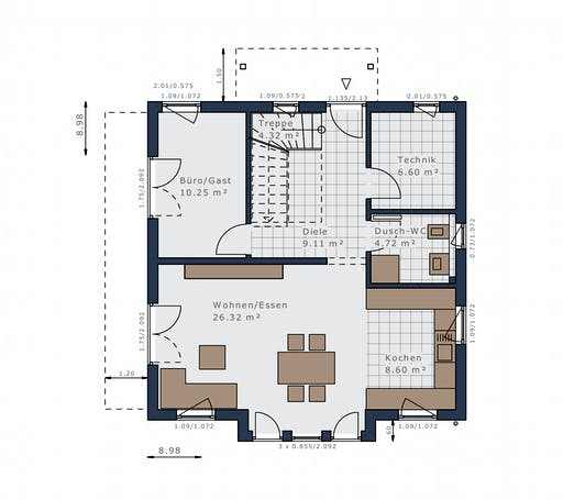 Schwabenhaus - Sensation-E133 E4 Floorplan 1