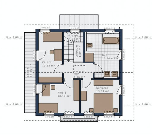 Schwabenhaus - Sensation-E133 E4 Floorplan 2