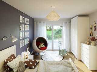 Fertighaus Solitaire-B-110 E6 von SCHWABENHAUS Schlüsselfertig ab 434547€, Bungalow Innenansicht 2