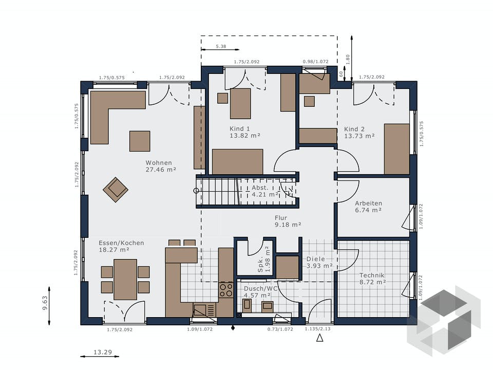 Solitaire-B-110 E6 von Schwabenhaus Grundriss
