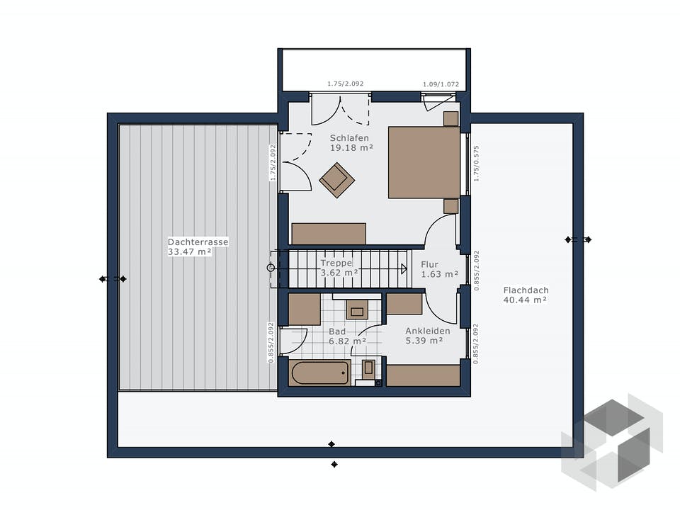 Solitaire-B-110 E6 von Schwabenhaus Grundriss