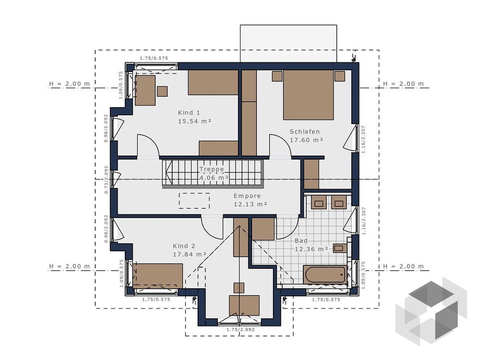 Solitaire-E-145 E5 von Schwabenhaus Grundriss