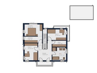 Fertighaus Solitaire-E-155 E9 von SCHWABENHAUS Schlüsselfertig ab 494771€, Cubushaus Grundriss 2