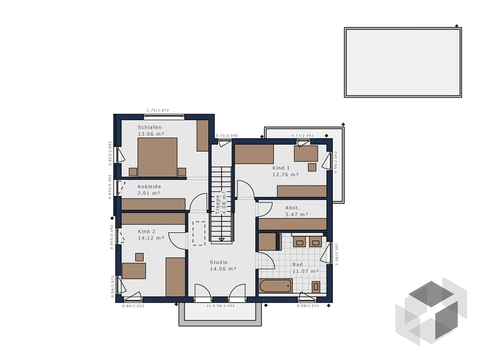 Solitaire-E-155 E9 von Schwabenhaus Grundriss