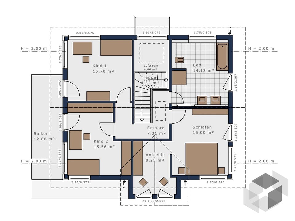 Solitaire-E-165 E4 von Schwabenhaus Grundriss