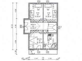 Fertighaus Schwansee von ISARTALER HOLZHAUS Schlüsselfertig ab 264000€, Satteldach-Klassiker Grundriss 1
