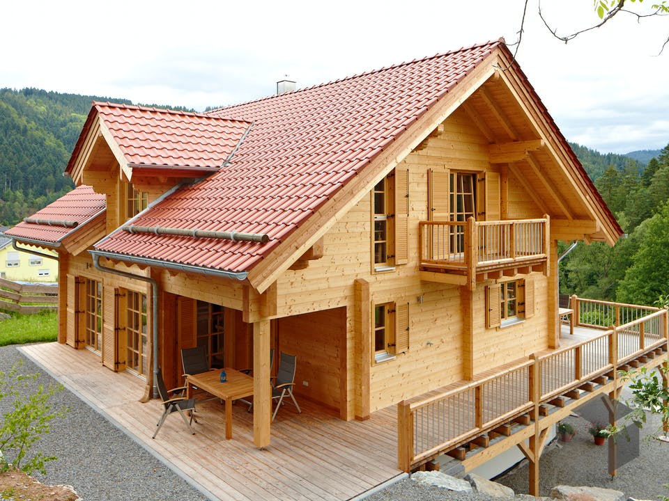 Schwarzwald von Rems-Murr-Holzhaus Außenansicht
