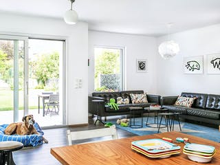 Fertighaus D 30-166.2 - Walmdach Doppelhaus von SchwörerHaus Schlüsselfertig ab 534901€, Stadtvilla Innenansicht 1