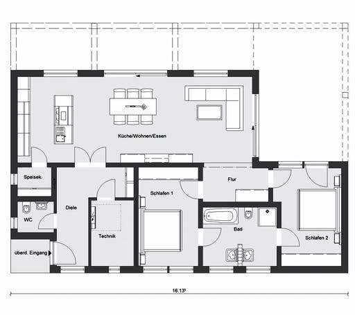 Schwörer - E10-112.1 Floorplan 1