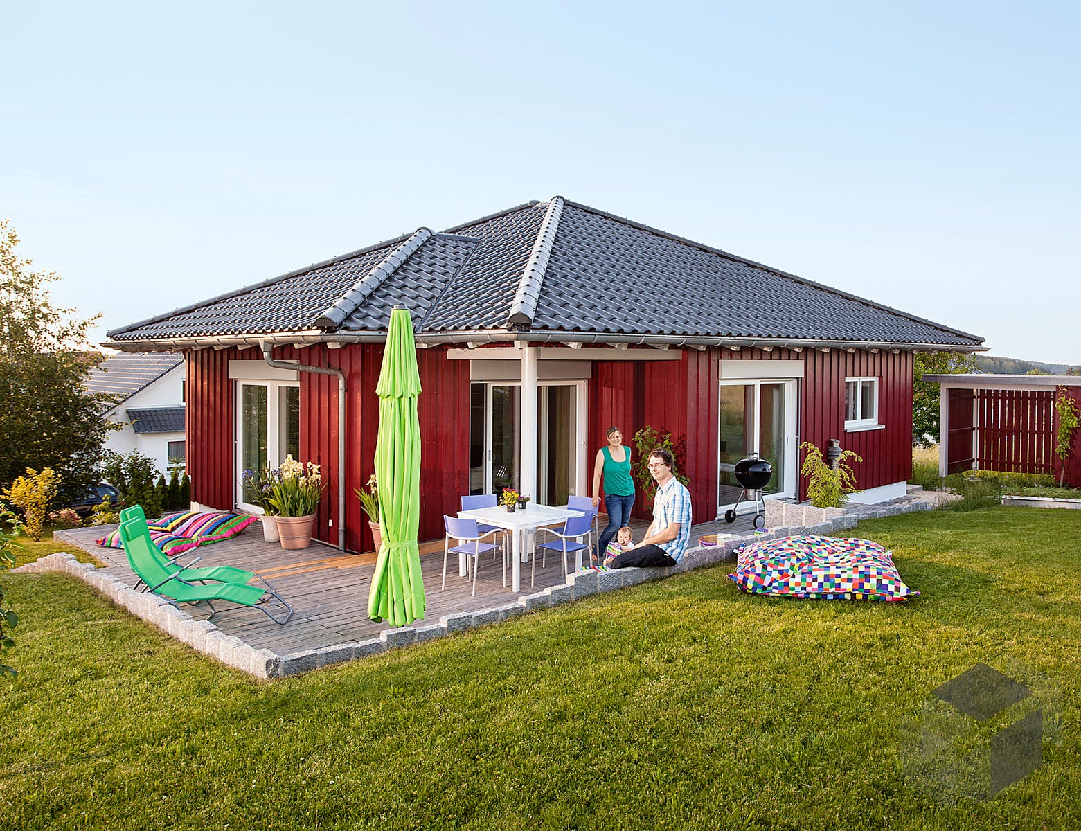 Einfamilienhaus E 10-129.2 - Skandinavischer Bungalow von SchwörerHaus | Fertighaus.de