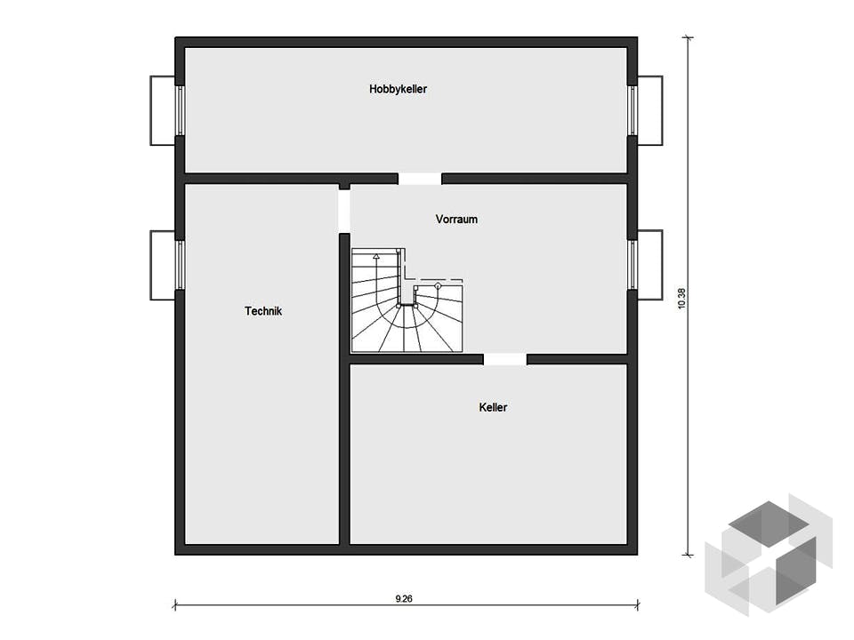 E 15-142.5 - Country-Haus von SchwörerHaus Grundriss