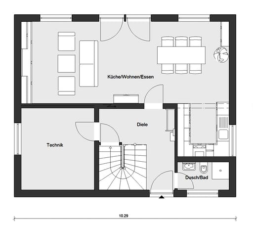 Schwörer - E15-143.29 Floorplan 1