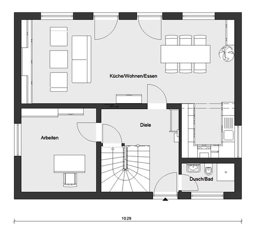 Schwörer - E15-143.32 Floorplan 1