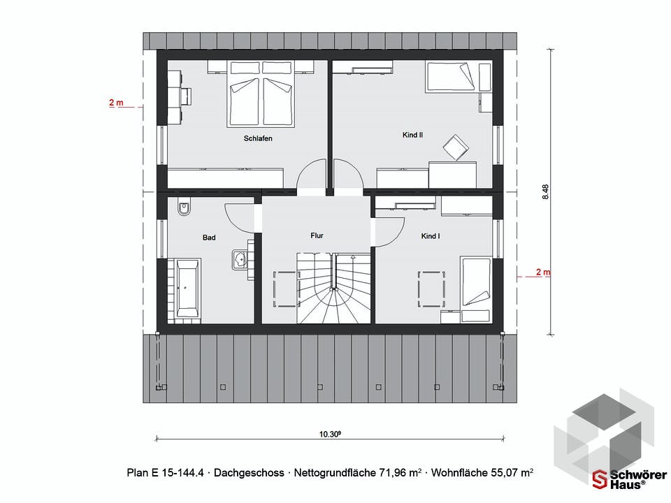 E 15-144.4 - Schwedenhaus von SchwörerHaus Grundriss