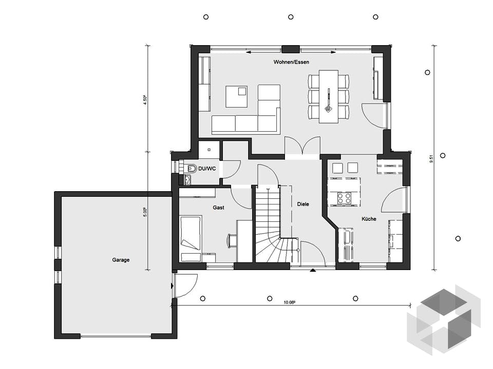 E 15-146.3 - Young Family Home 1 von SchwörerHaus Grundriss