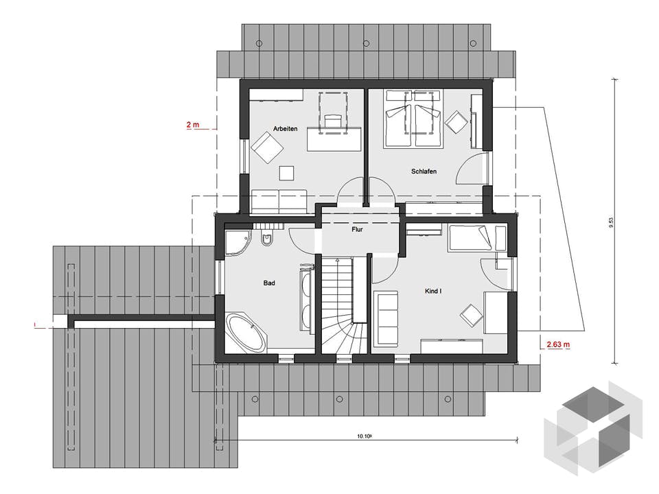 E 15-146.3 - Young Family Home 1 von SchwörerHaus Grundriss