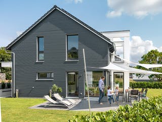 Fertighaus E 15-149.10 - Individuell geplantes Aktionshaus von SchwörerHaus Schlüsselfertig ab 457246€, Außenansicht 2