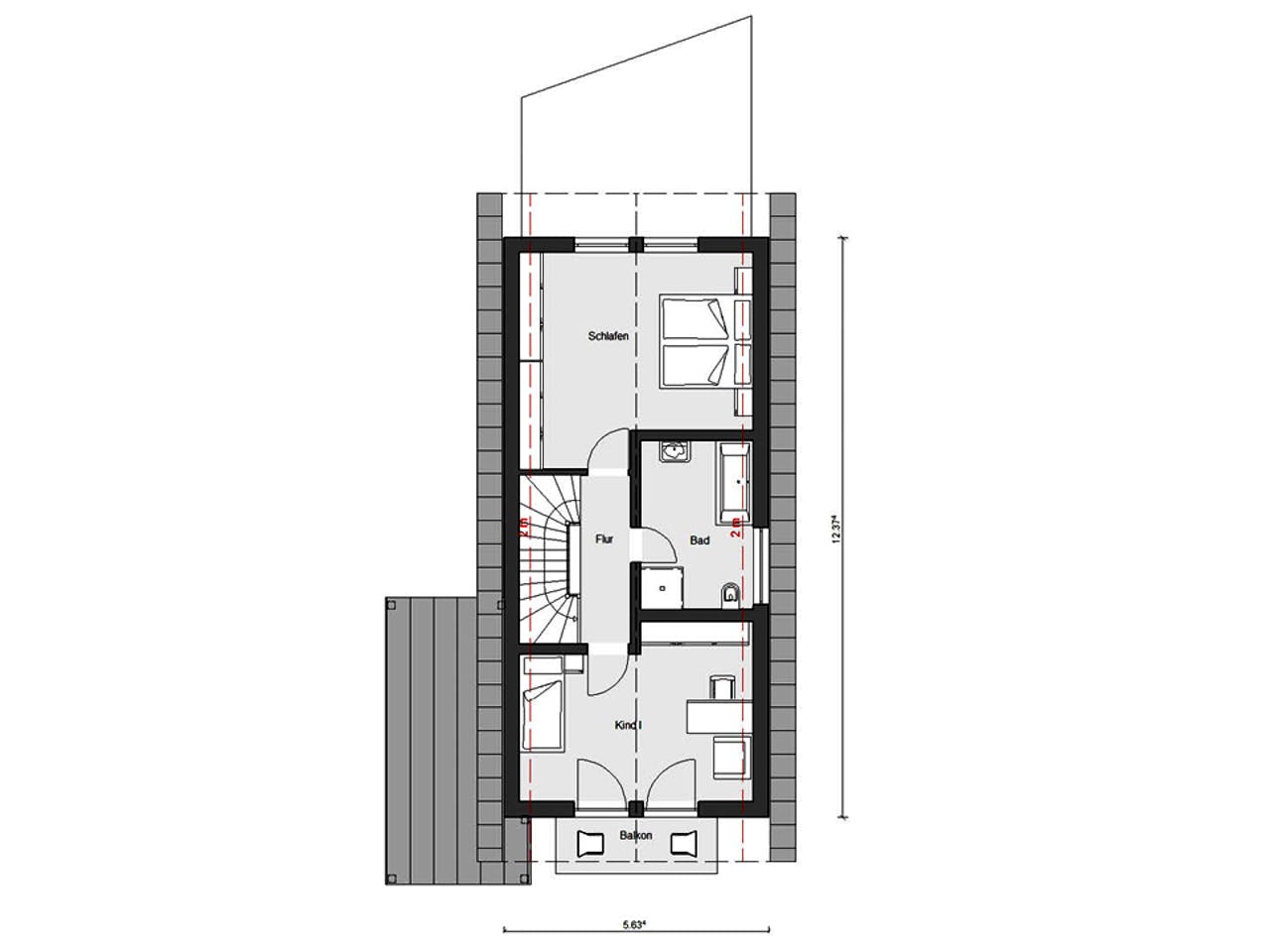 Einfamilienhaus E 15-150.2 - Schmales Hauskonzept Von SchwörerHaus ...