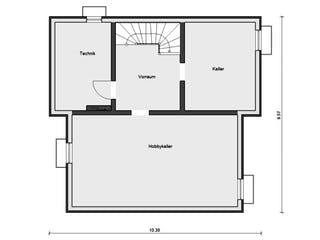 Fertighaus E 15-154.1 - Fertighaus mit Holz von SchwörerHaus Schlüsselfertig ab 446140€, Pultdachhaus Grundriss 3