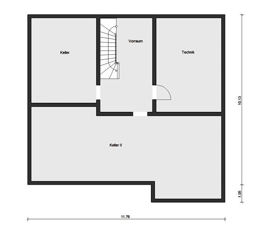 Fertighaus E 15-197.2 - Fertighaus mit Klinkerfassade von SchwörerHaus Schlüsselfertig ab 537653€, Grundriss 3