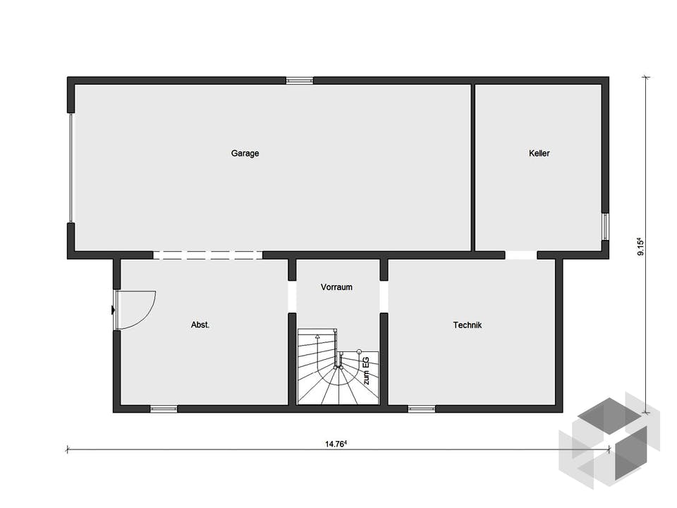 E 15-217.1 - Fertighaus mit 200 qm von SchwörerHaus Grundriss