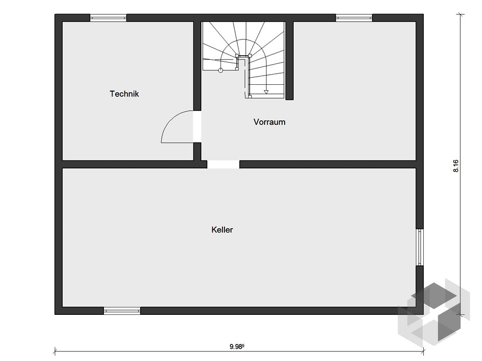 E 20-144.6 - Moderner Bauhausstil von SchwörerHaus Grundriss