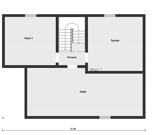 Fertighaus E 20-172.2 - Energieplus-Fertighaus von SchwörerHaus Schlüsselfertig ab 499653€, Satteldach-Klassiker Grundriss 3