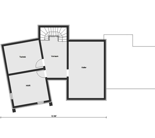 Fertighaus E 20-172.4 - Fertighaus mediterran von SchwörerHaus Schlüsselfertig ab 676715€, Satteldach-Klassiker Grundriss 3