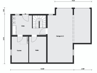 Fertighaus E 20-168.1 - Fertighaus im skandinavischen Landhausstil & Hampton-Flair von SchwörerHaus, Grundriss 3