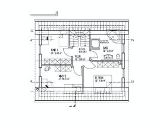 Fertighaus SD104 von Sachsenheimer Fertighaus Schlüsselfertig ab 162370€, Satteldach-Klassiker Grundriss 1