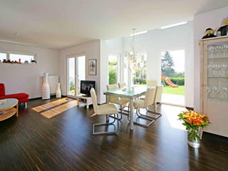 Fertighaus Seebronn von Keitel-Haus, Satteldach-Klassiker Innenansicht 1