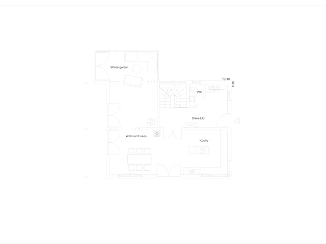 Fertighaus Seehausen von Regnauer Hausbau Schlüsselfertig ab 405975€, Satteldach-Klassiker Grundriss 1