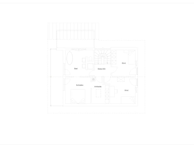 Fertighaus Seehausen von Regnauer Hausbau Schlüsselfertig ab 405975€, Satteldach-Klassiker Grundriss 2