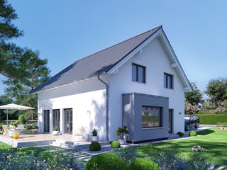 Fertighaus SENTO 400 von FingerHaus, Satteldach-Klassiker Außenansicht 1